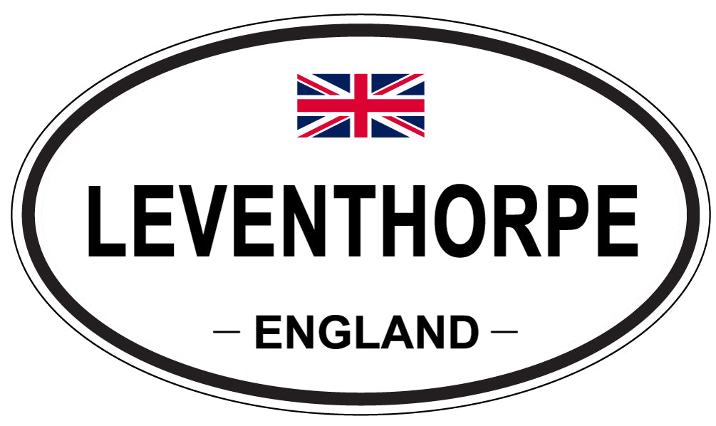 LEVENTHORPE, England - Oval Magnet