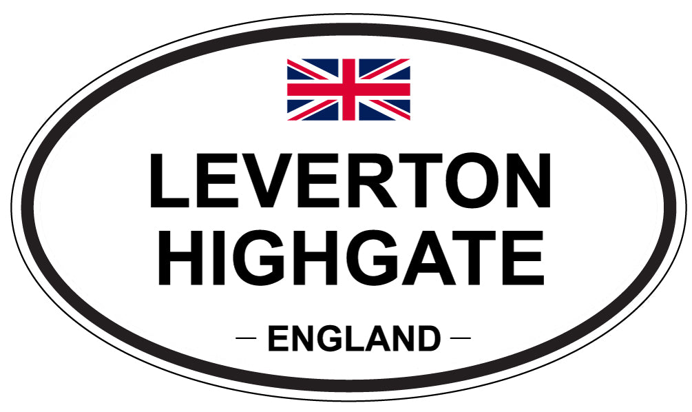 LEVERTON HIGHGATE, England - Oval Magnet