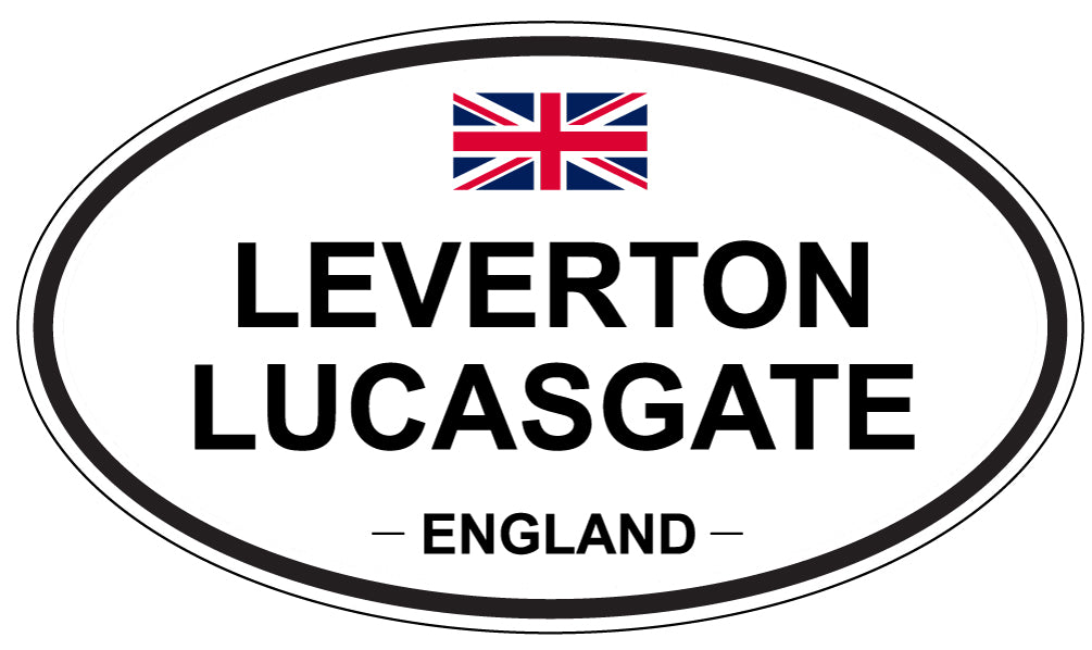 LEVERTON LUCASGATE, England - Oval Magnet
