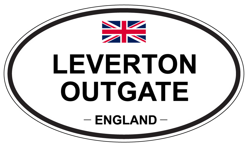 LEVERTON OUTGATE, England - Oval Magnet