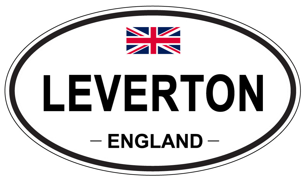 LEVERTON, England - Oval Magnet