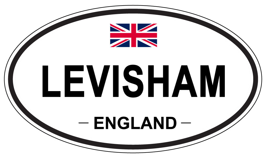 LEVISHAM, England - Oval Magnet