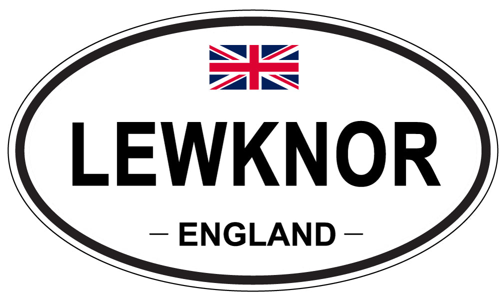 LEWKNOR, England - Oval Magnet