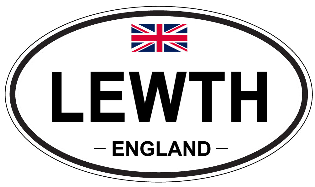LEWTH, England - Oval Magnet