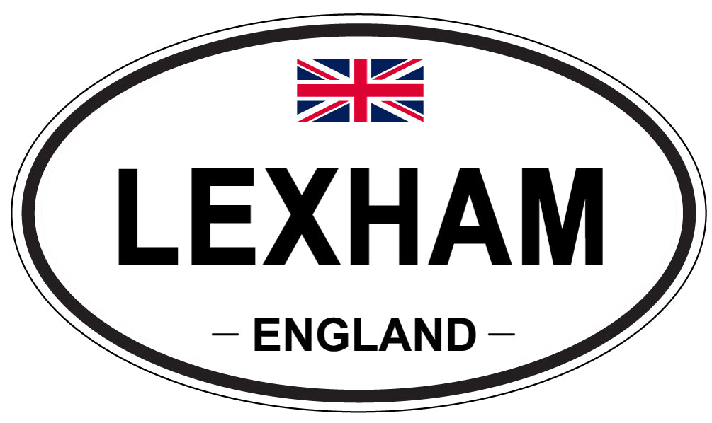 LEXHAM, England - Oval Magnet