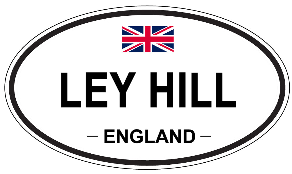 LEY HILL, England - Oval Magnet