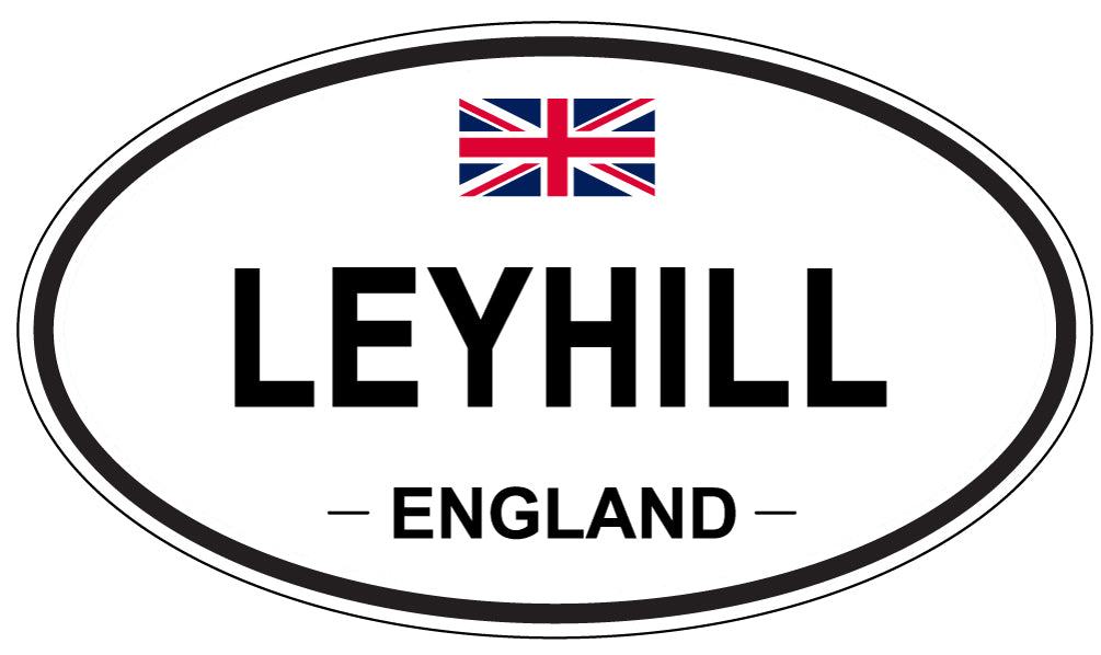 LEYHILL, England - Oval Magnet