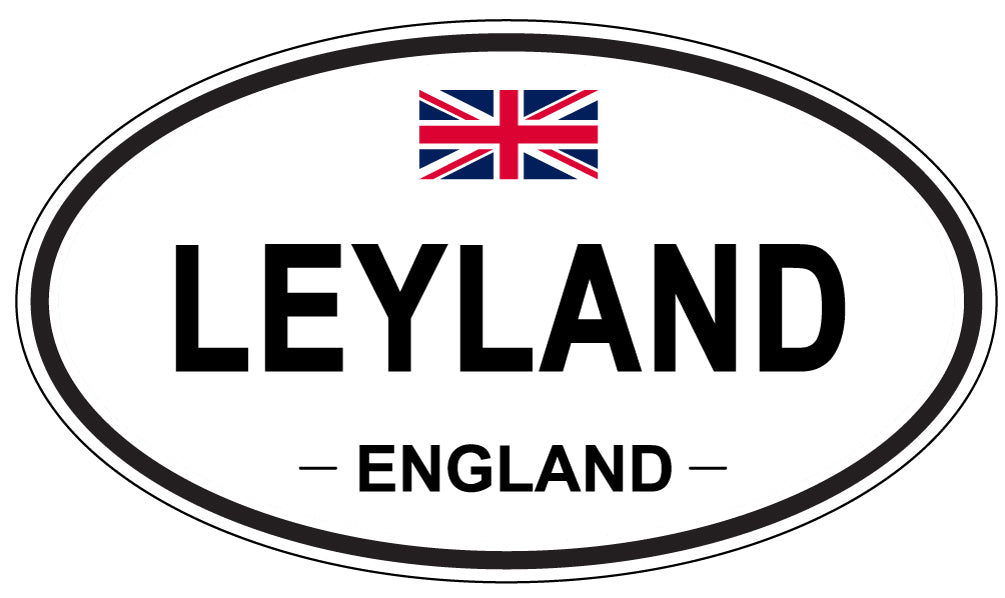 LEYLAND, England - Oval Magnet