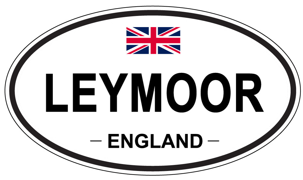 LEYMOOR, England - Oval Magnet