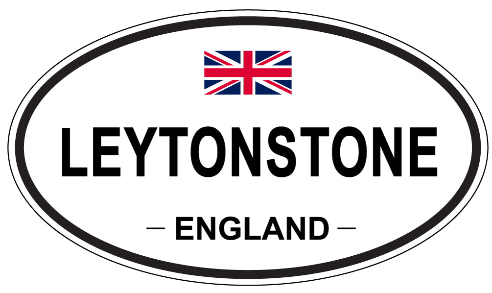 LEYTONSTONE, England - Oval Magnet