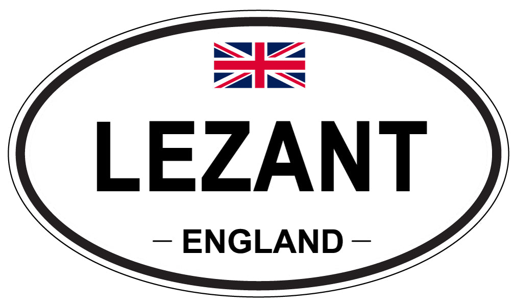 LEZANT, England - Oval Magnet