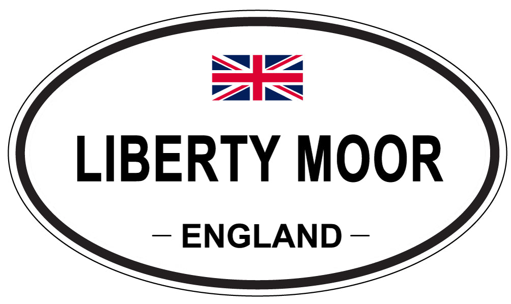 LIBERTY MOOR, England - Oval Magnet