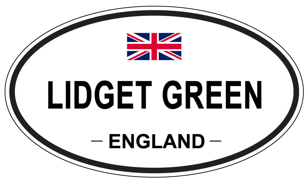 LIDGET GREEN, England - Oval Magnet