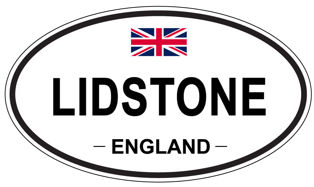 LIDSTONE, England - Oval Magnet