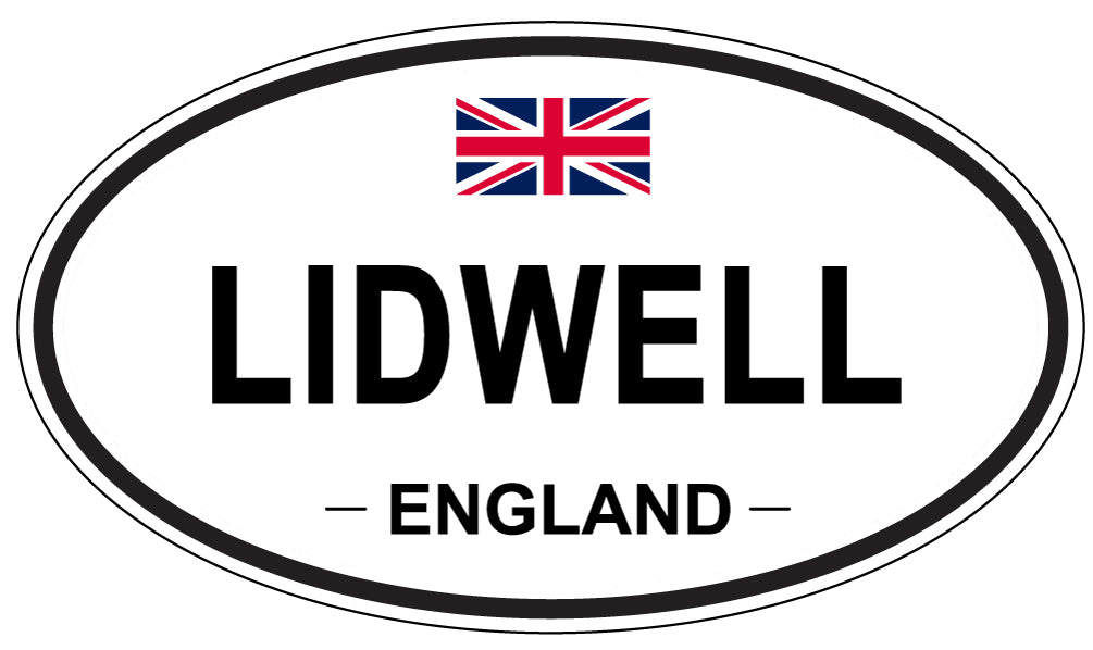 LIDWELL, England - Oval Magnet
