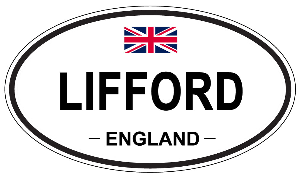 LIFFORD, England - Oval Magnet