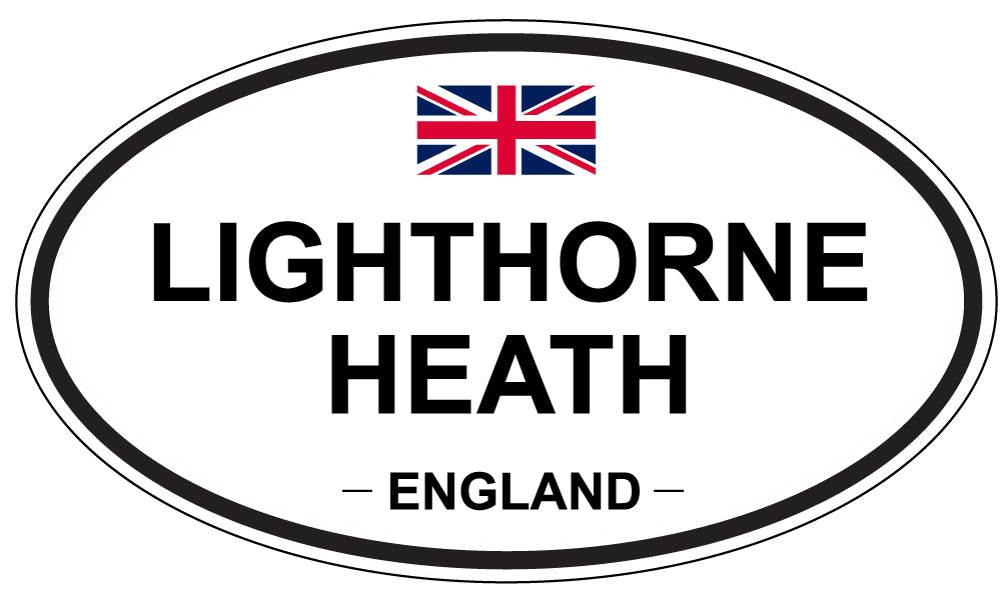 LIGHTHORNE HEATH, England - Oval Magnet