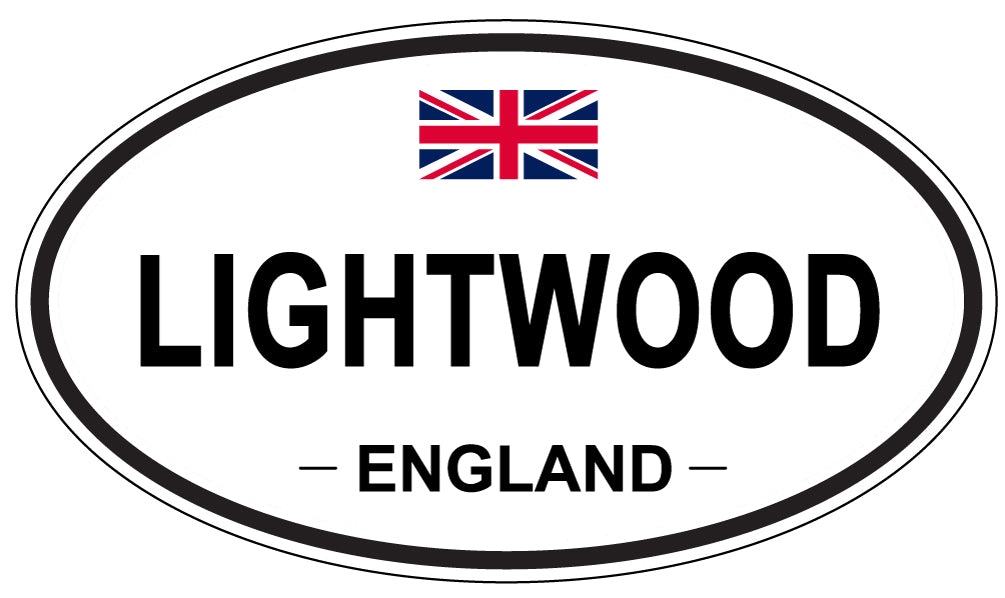 LIGHTWOOD, England - Oval Magnet