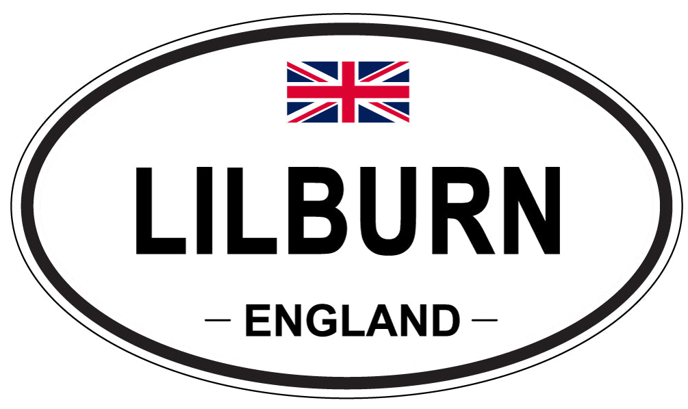 LILBURN, England - Oval Magnet