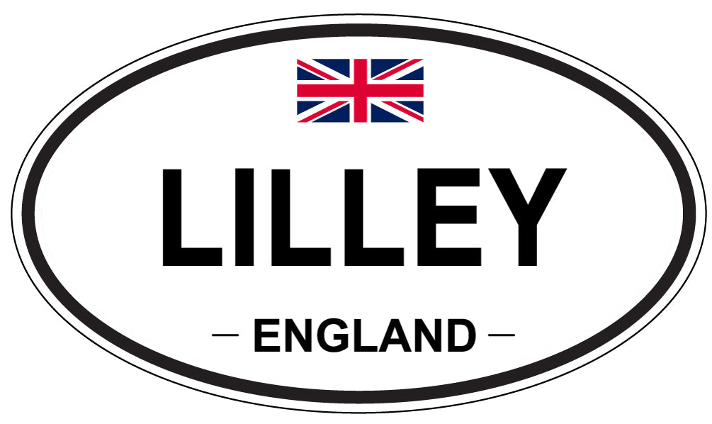 LILLEY, England - Oval Magnet
