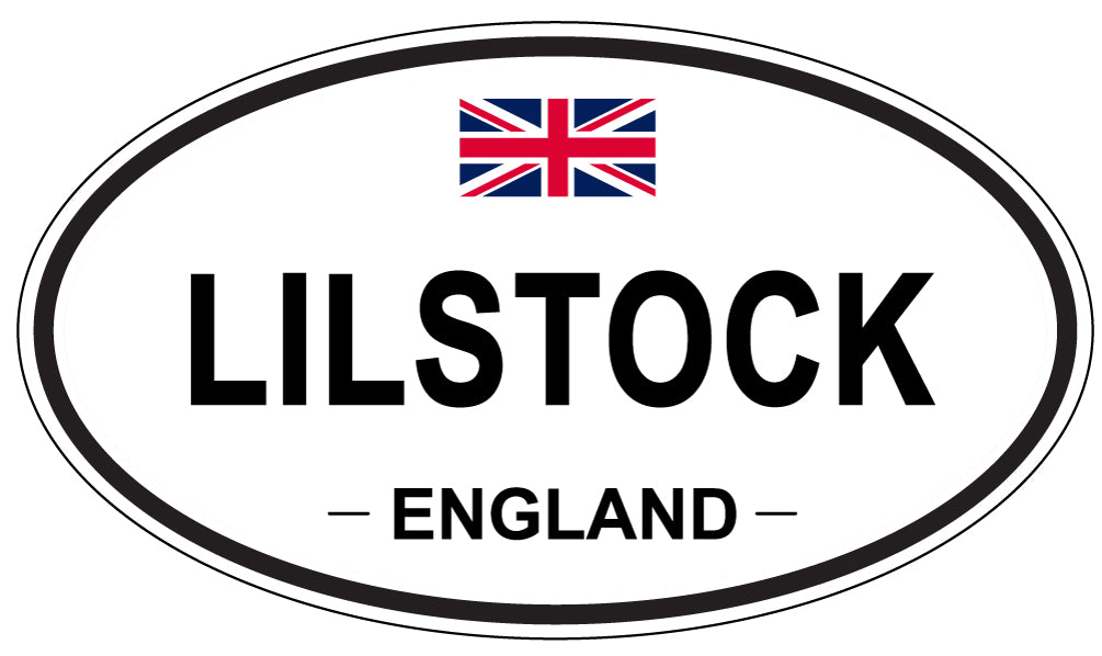 LILSTOCK, England - Oval Magnet