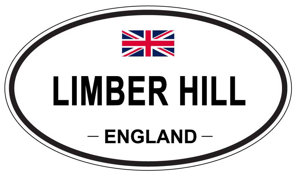 LIMBER HILL, England - Oval Magnet