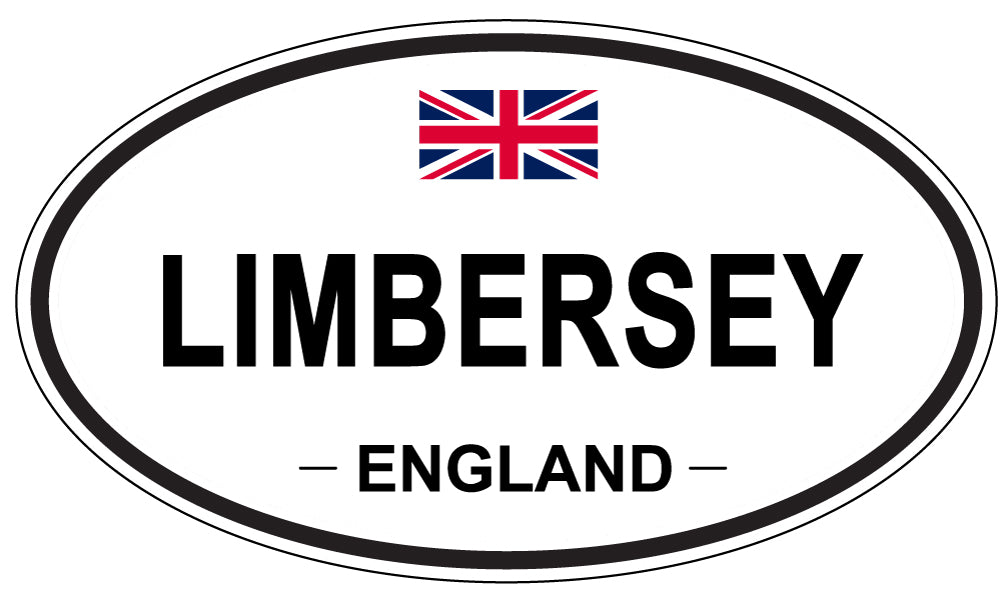LIMBERSEY, England - Oval Magnet