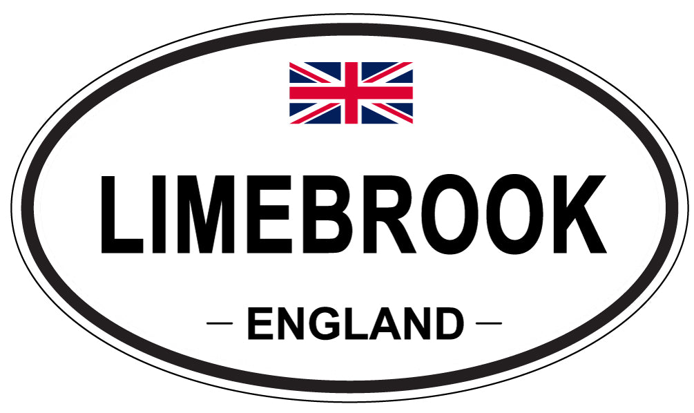 LIMEBROOK, England - Oval Magnet