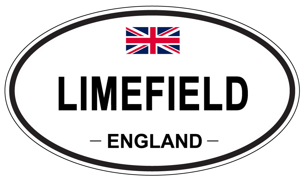 LIMEFIELD, England - Oval Magnet