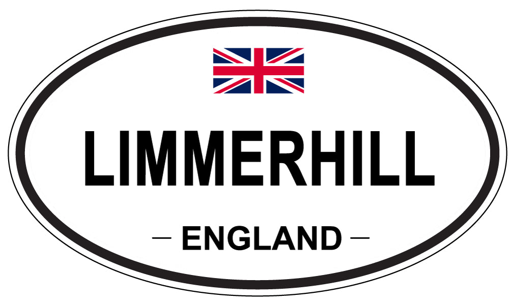 LIMMERHILL, England - Oval Magnet