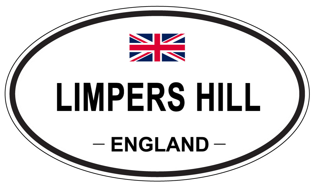 LIMPERS HILL, England - Oval Magnet