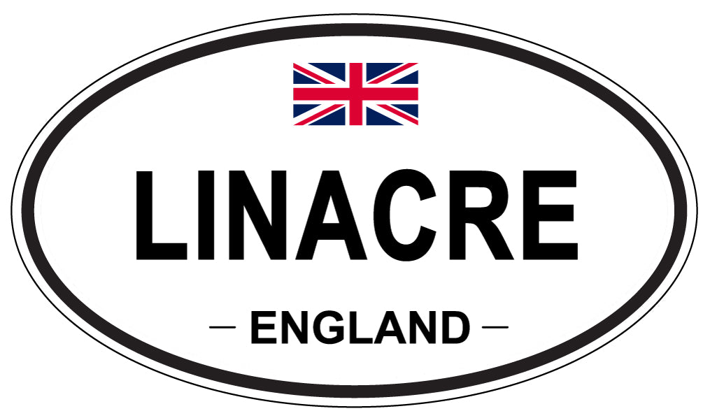 LINACRE, England - Oval Magnet