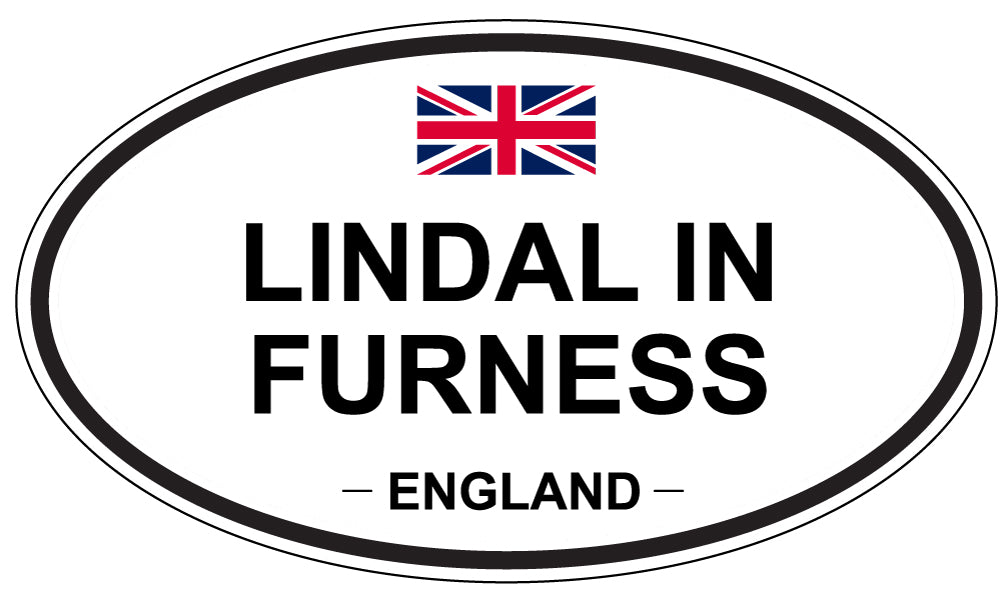 LINDAL IN FURNESS, England - Oval Magnet