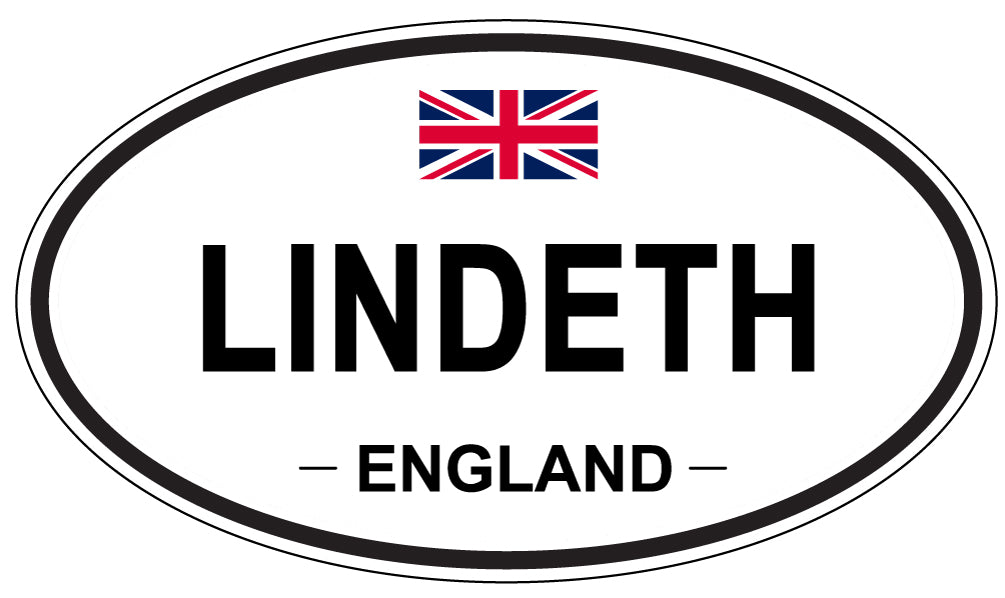 LINDETH, England - Oval Magnet