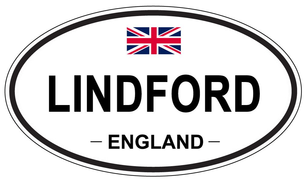 LINDFORD, England - Oval Magnet