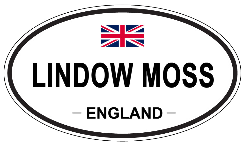 LINDOW MOSS, England - Oval Magnet