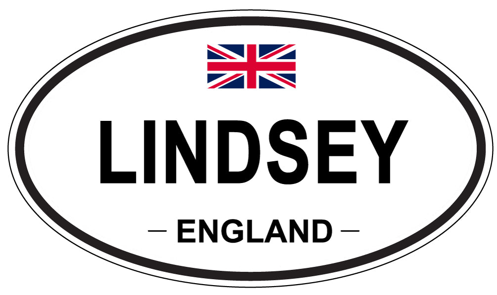 LINDSEY, England - Oval Magnet