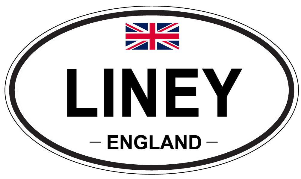 LINEY, England - Oval Magnet
