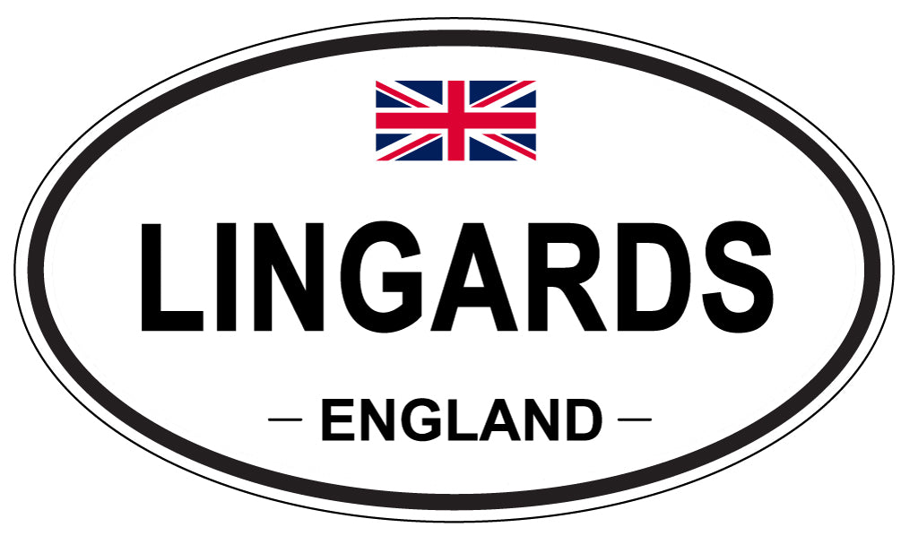 LINGARDS, England - Oval Magnet