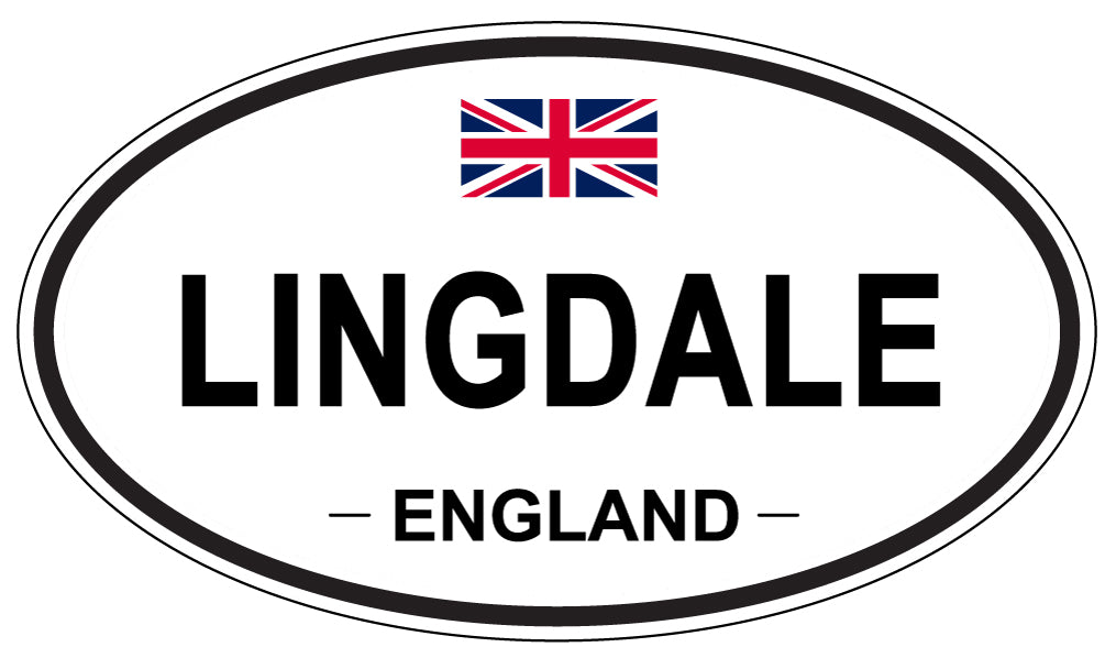 LINGDALE, England - Oval Magnet