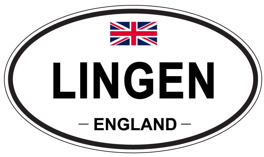 LINGEN, England - Oval Magnet