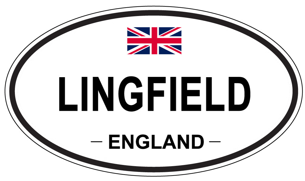 LINGFIELD, England - Oval Magnet