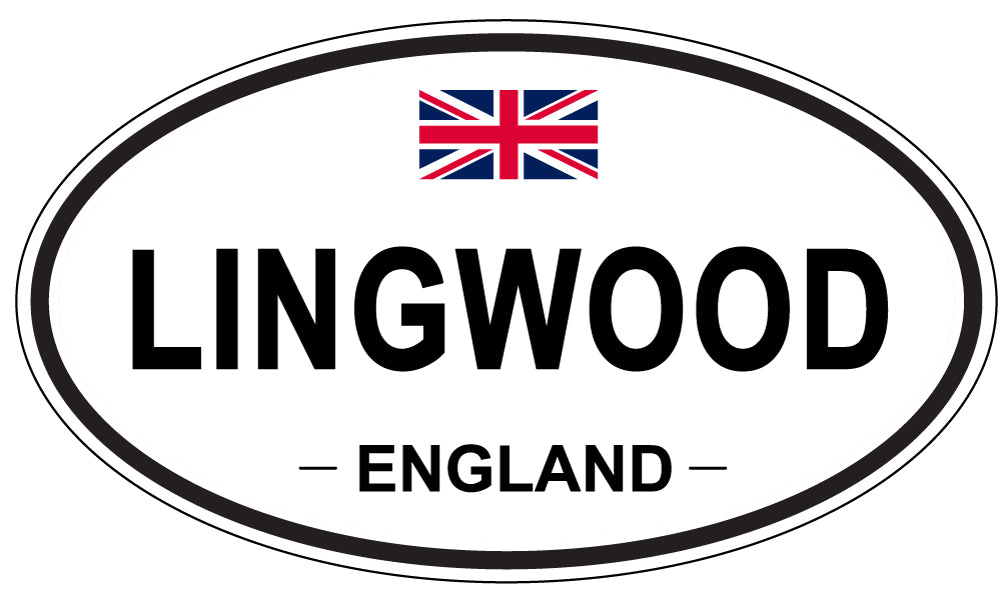 LINGWOOD, England - Oval Magnet