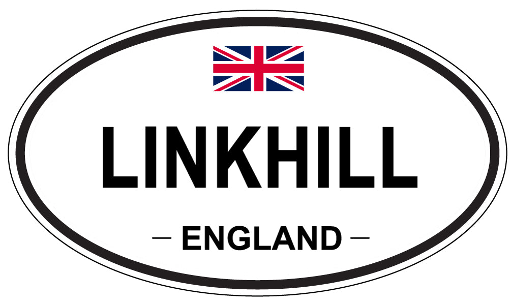 LINKHILL, England - Oval Magnet