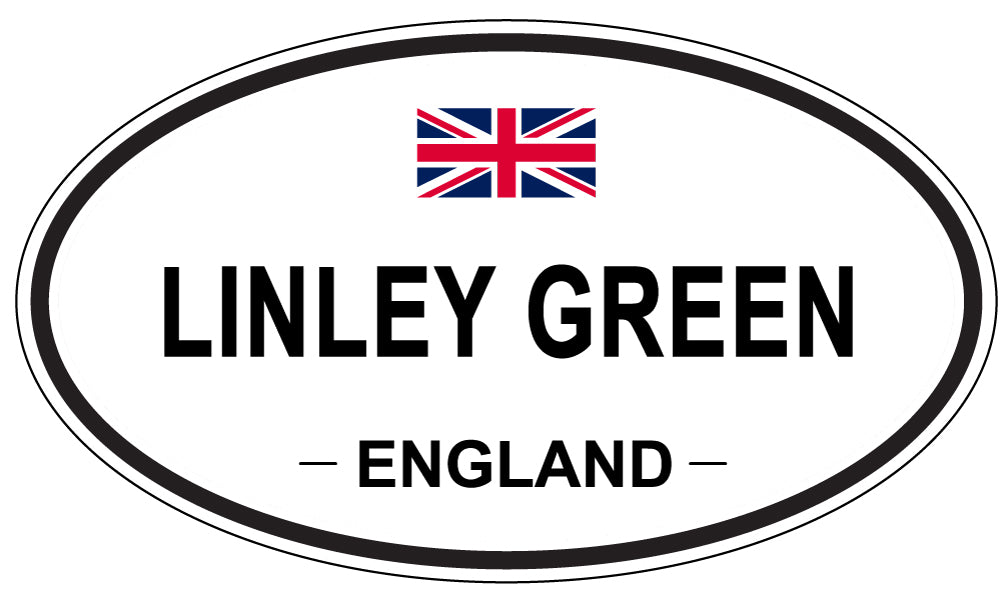 LINLEY GREEN, England - Oval Magnet