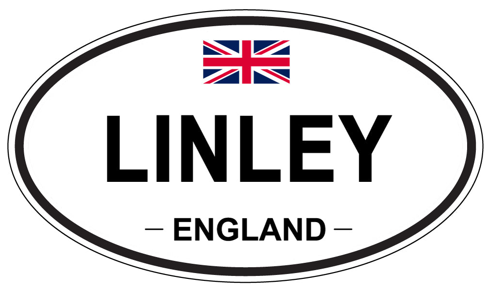 LINLEY, England - Oval Magnet