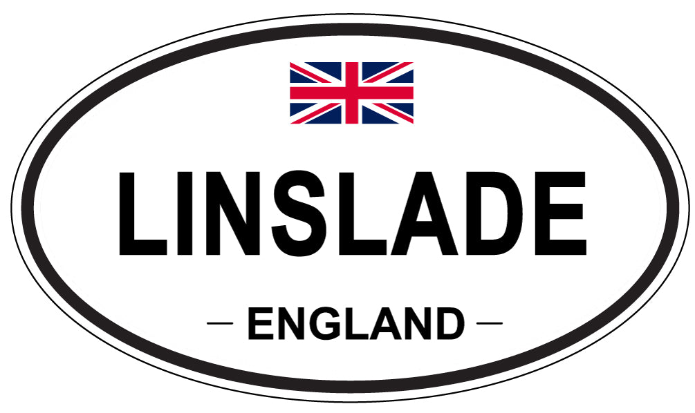 LINSLADE, England - Oval Magnet