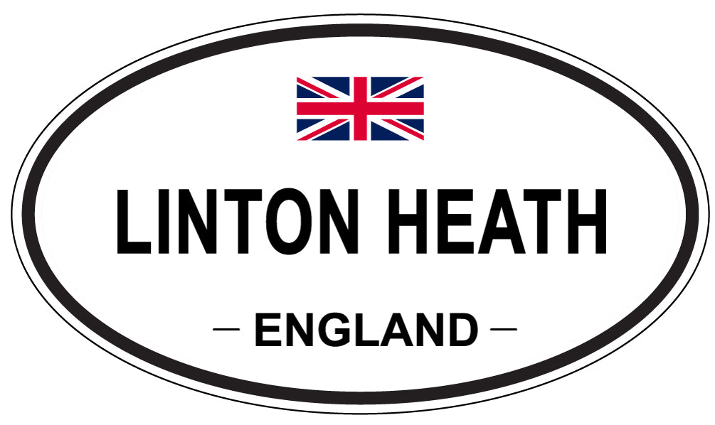 LINTON HEATH, ENGLAND - Oval Sticker
