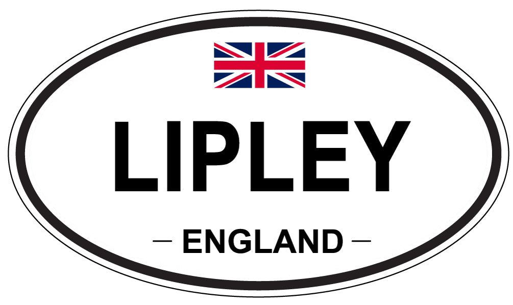 LIPLEY, England - Oval Magnet