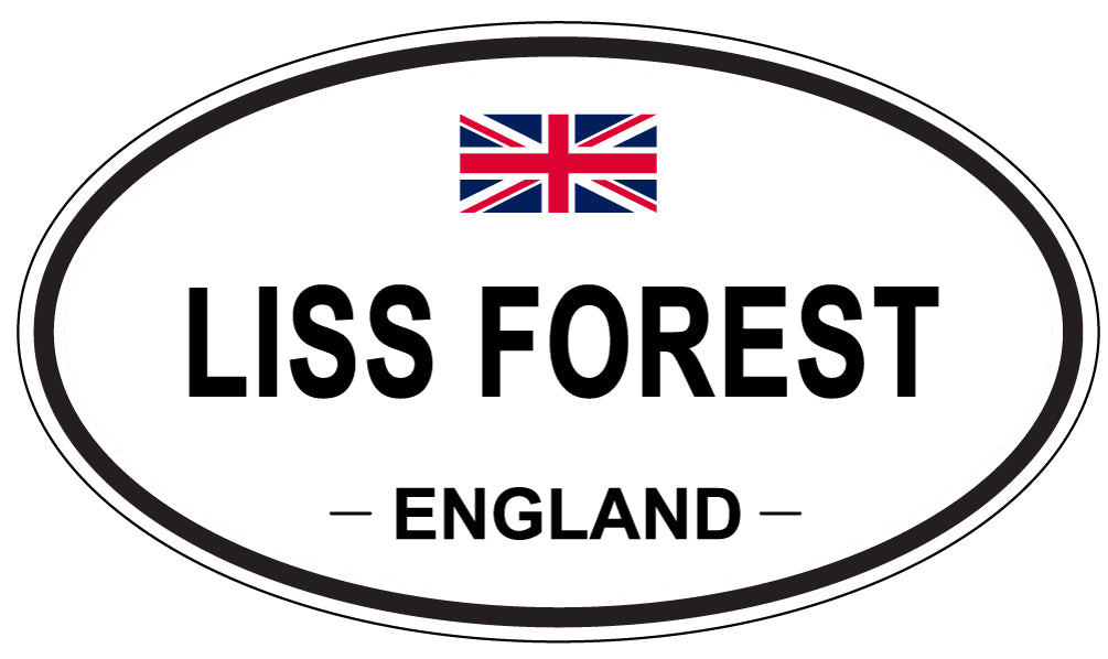 LISS FOREST, England - Oval Magnet